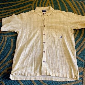 Patagonia Mens Medium Button Up Camping Shirt